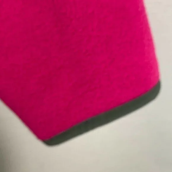 Eddie Bauer Jacket Womens Large Pink Fleece Full Zip Pockets Floral Embroidery - Picture 8 of 11